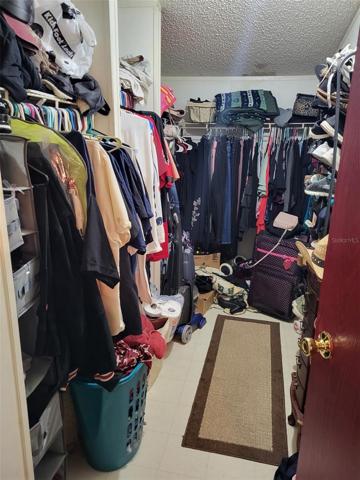 Master walk-in closet