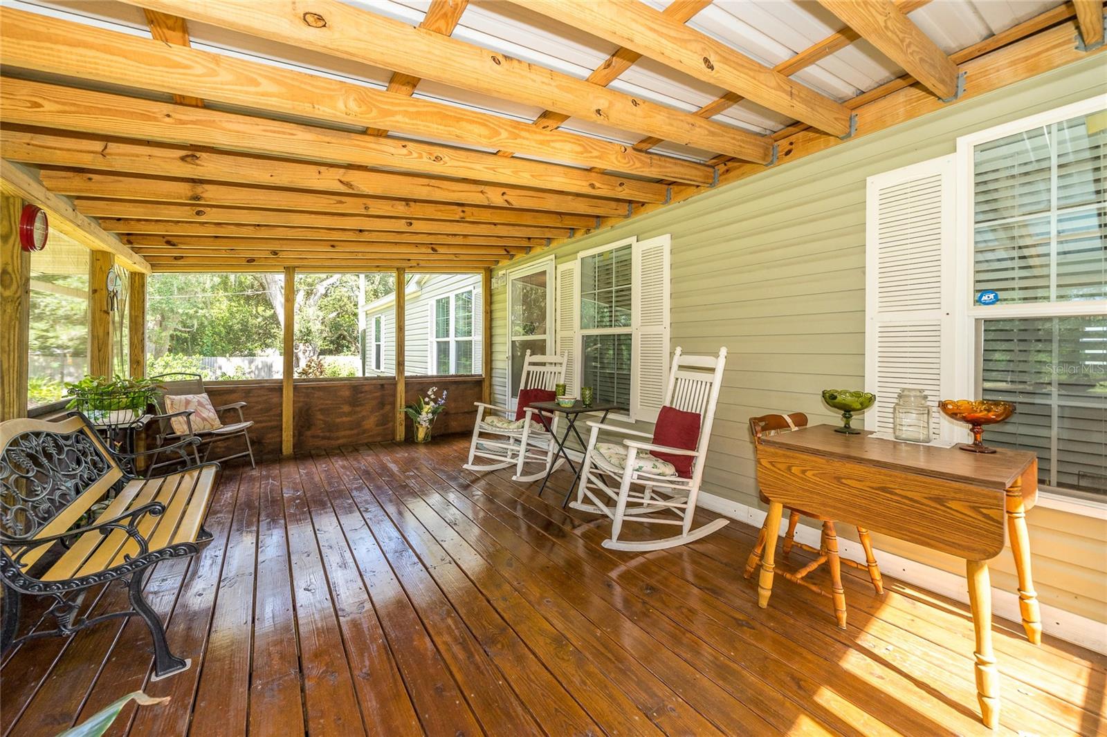 Front screened porch