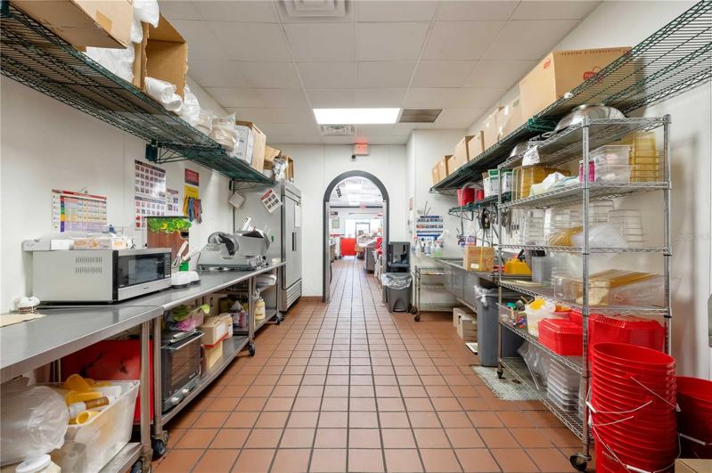 Back Kitchen and Prep Room
