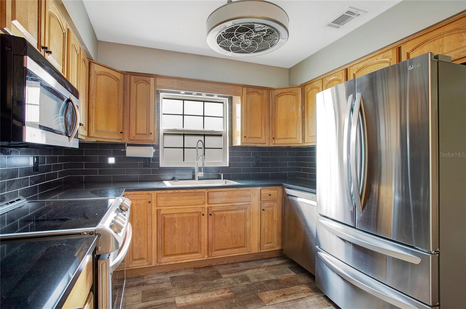 stainless steel appliances