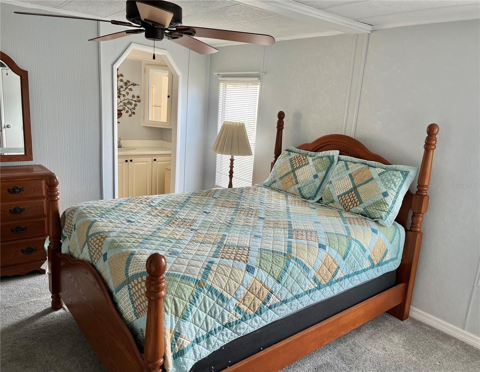 Master BR has a Queen bed, dresser &amp; chest of drawers