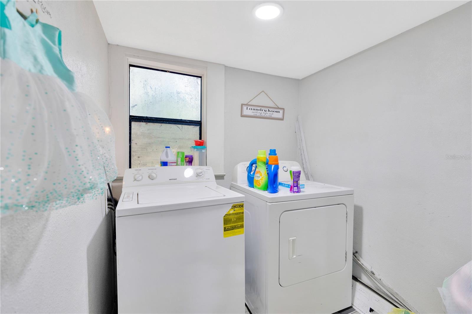 Laundry in spare Bathroom