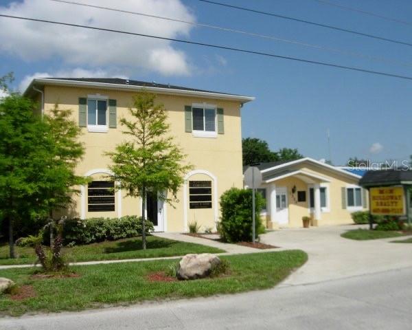 front of office building