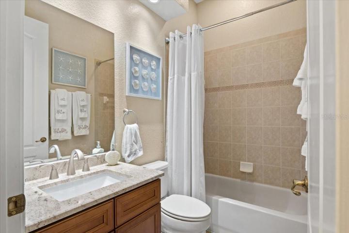 Guest Bath between Bedrooms 2 and 3