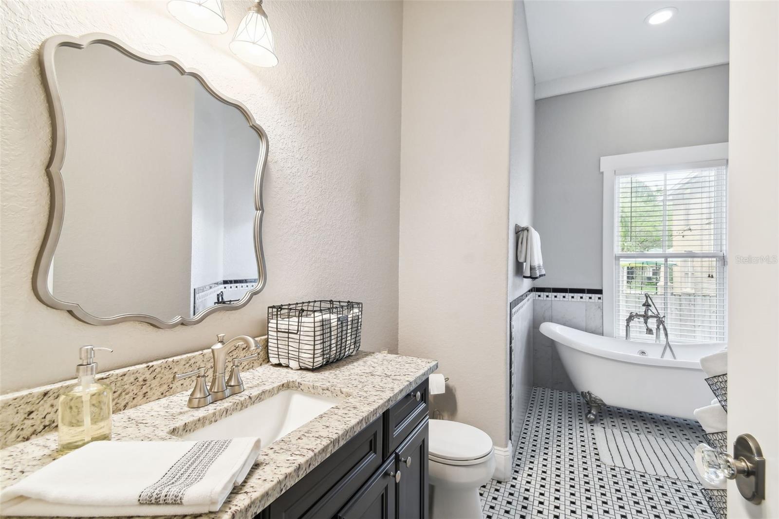 Main bathroom. Sits between 2 bedrooms.
