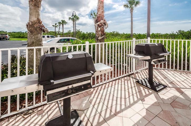 Grills by the pool