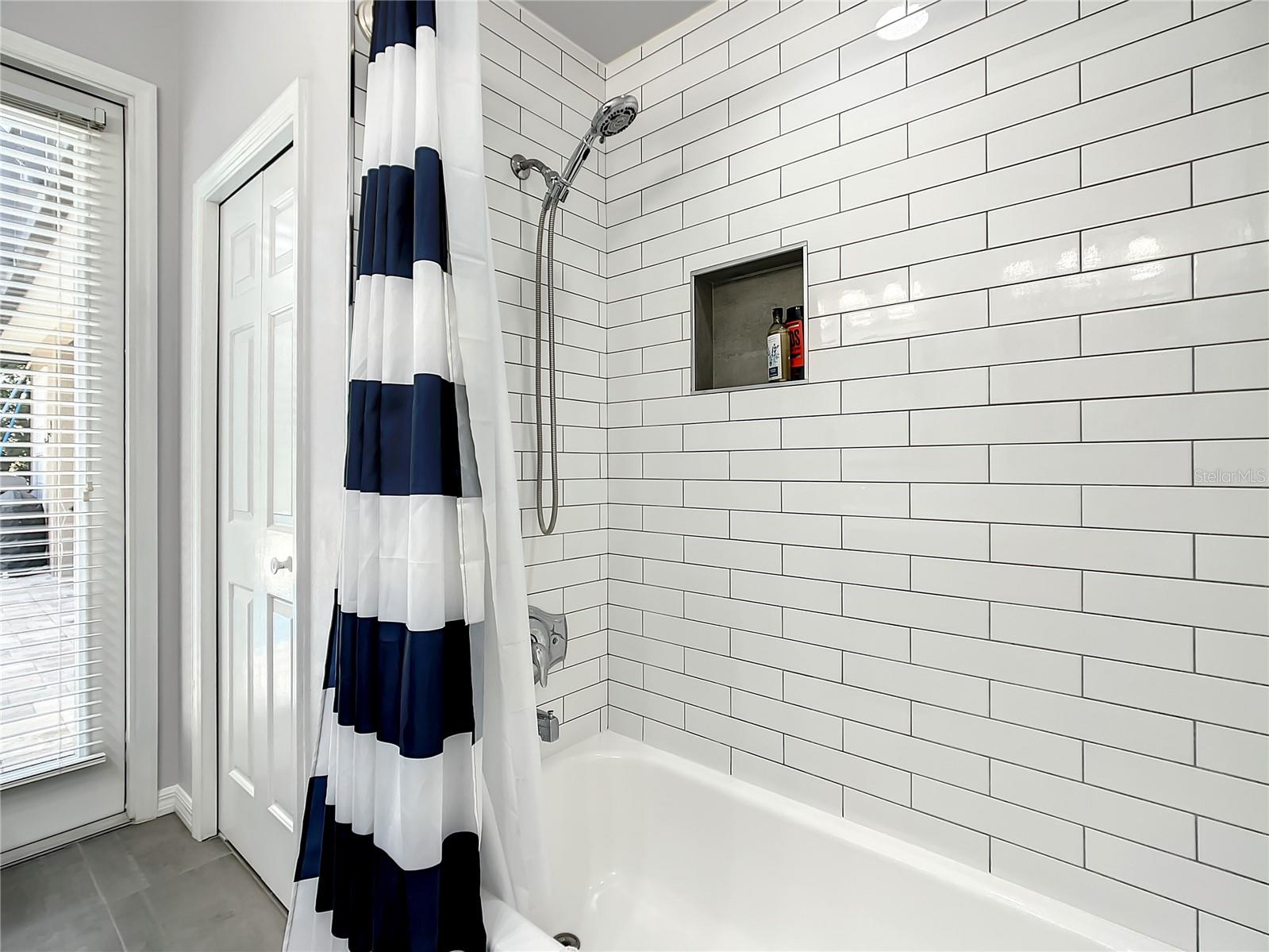Lovely subway tile