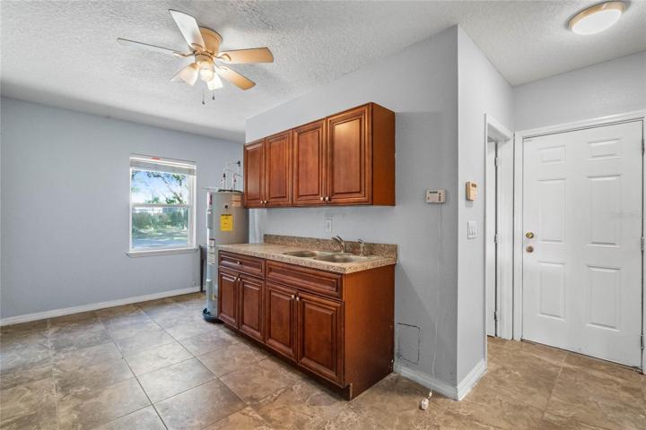 Apartment Kitchen and Entrance