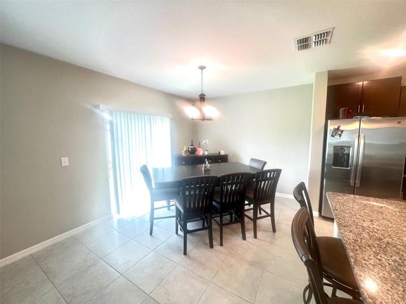 Dining area