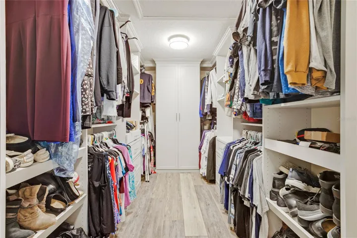 Primary bedroom Walk-In closet 16328 WVL