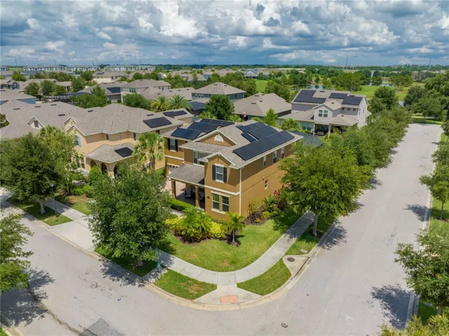 Aerial street view of house 16328WVL