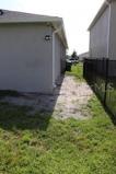 Left backyard.