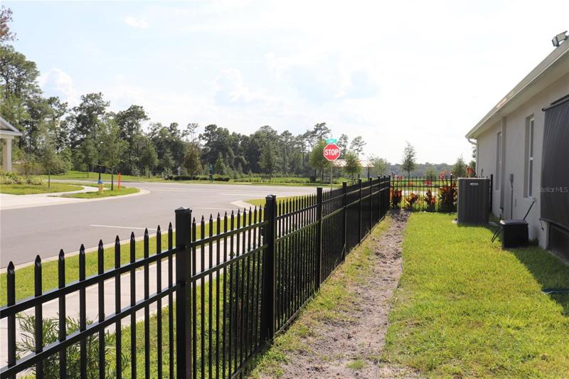 Iron Fence.