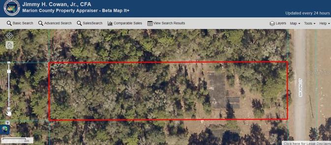 6404 SW 202CT LOT COUNTY AERIAL ZOOMED IN