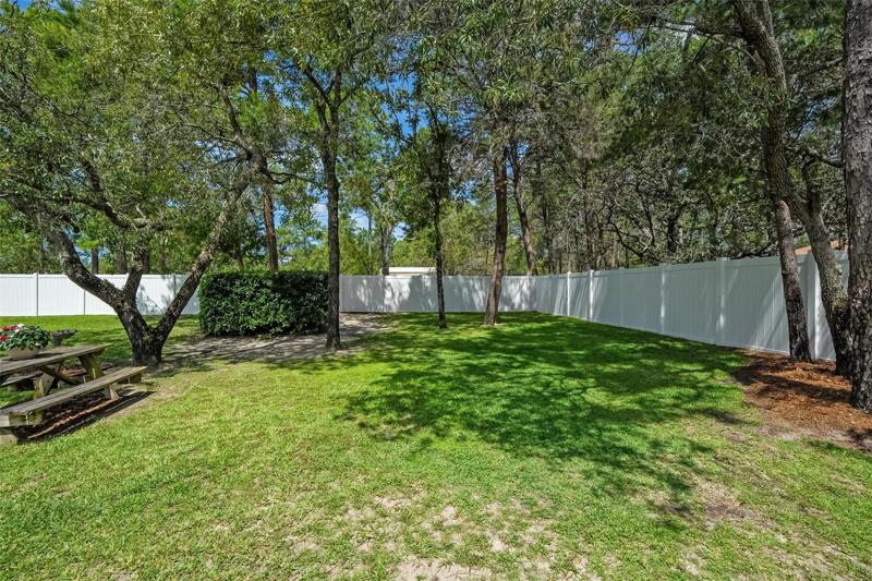 White Vinyl Fencing