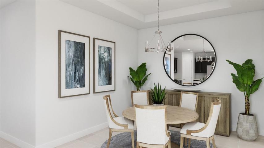Dining Room 2 *DISCLAIMER: Renderings, Photos, Virtual Tours are of like model and are used for display purpose only, actual property may vary.