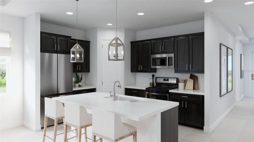 Kitchen *DISCLAIMER: Renderings, Photos, Virtual Tours are of like model and are used for display purpose only, actual property may vary.