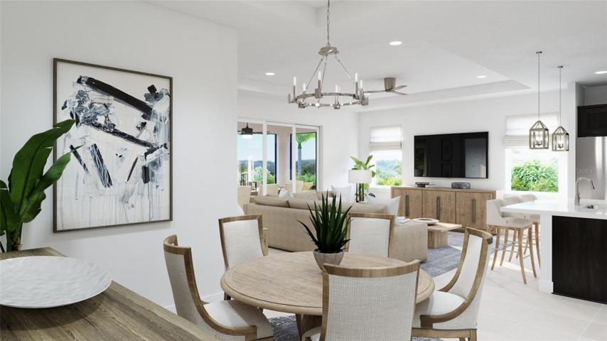 Dining Room *DISCLAIMER: Renderings, Photos, Virtual Tours are of like model and are used for display purpose only, actual property may vary.