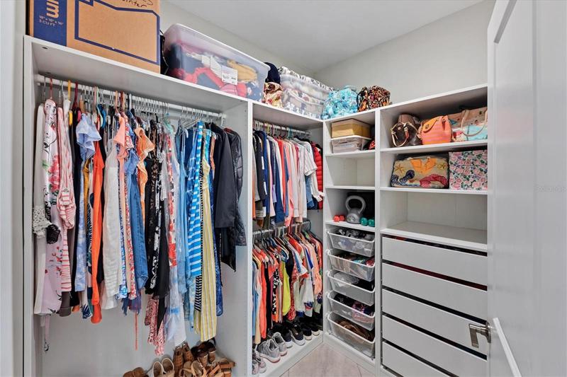 First Master Custom Closet