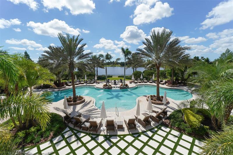 Grande Clubhouse pool. There is a separate, shallow children's pool as well.