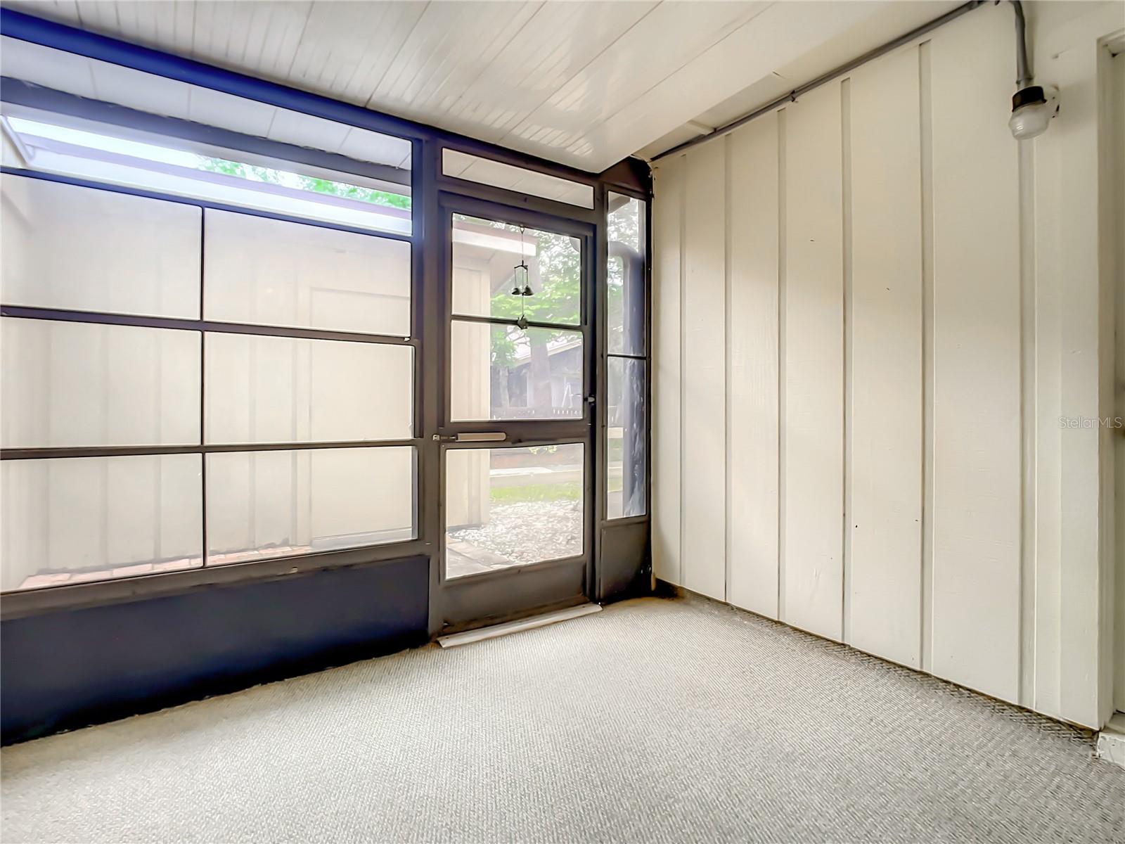 Back Porch & Shed