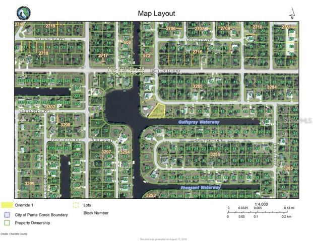 Map of the lot