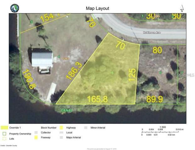 The irregular shape of this large waterfront lot.