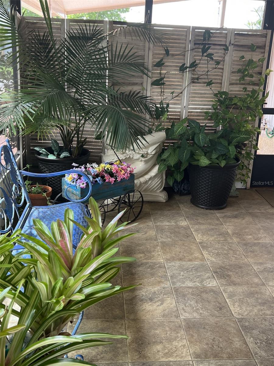 Huge screened lanai