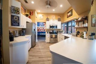 Kitchen view from family room