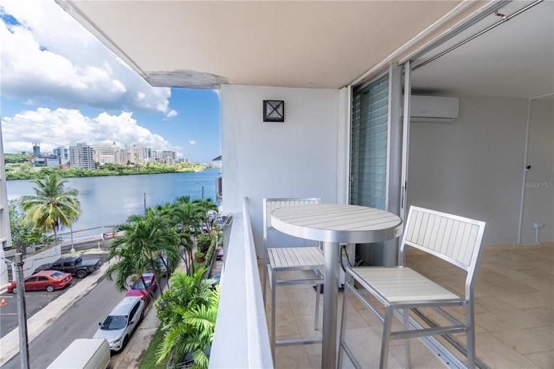 Balcony with Water Views