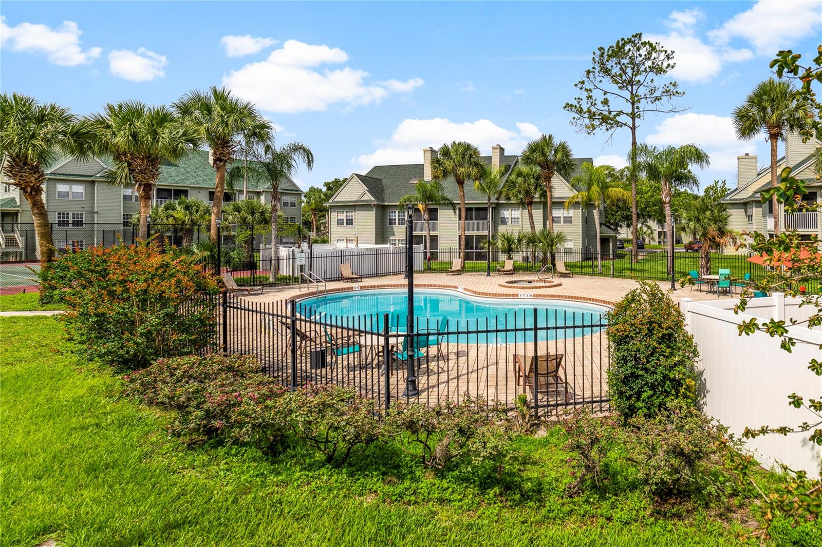 Central Park residents get to enjoy a fitness center, playground, community pool, tennis courts, plus grounds and exterior maintenance!