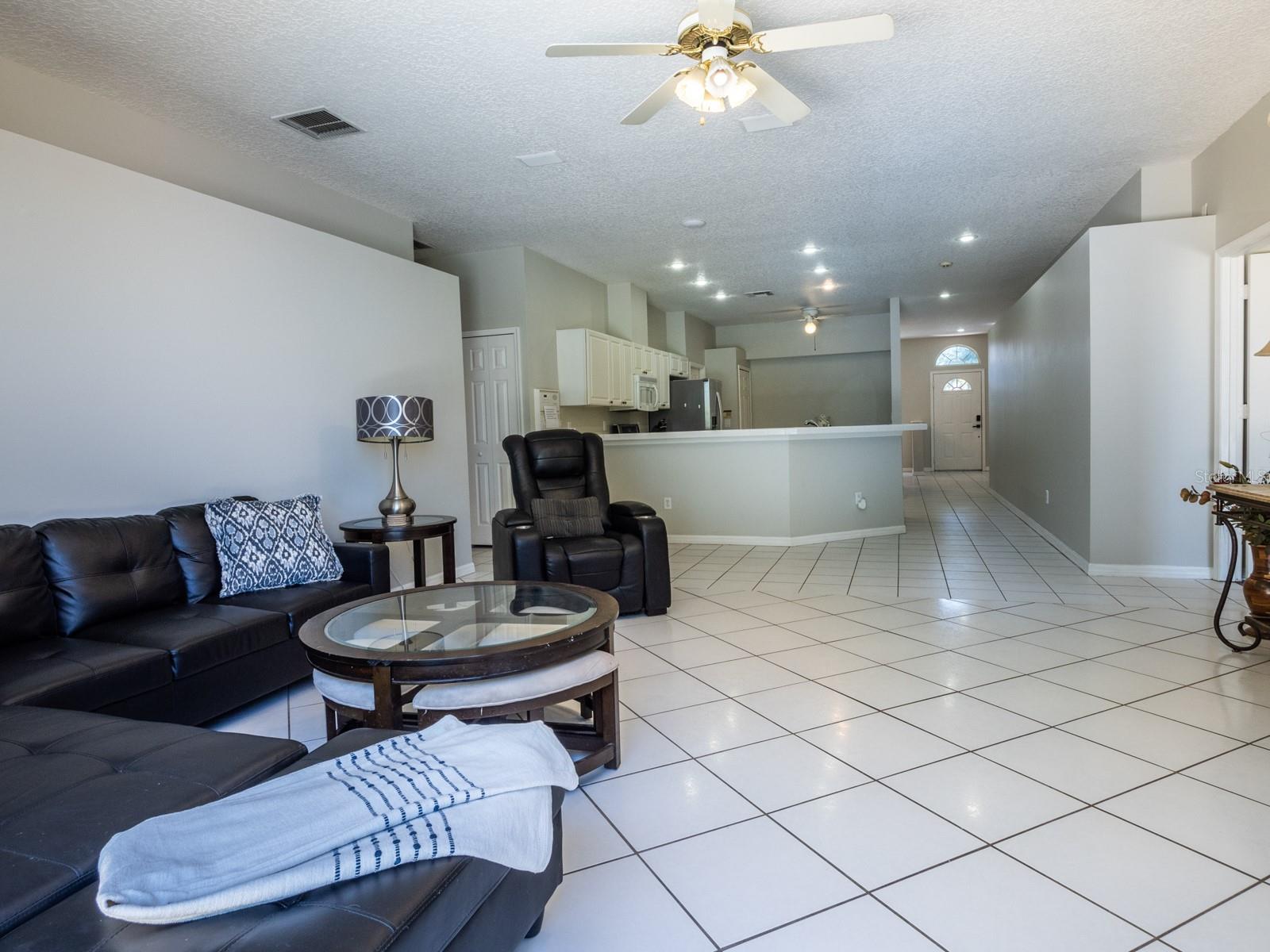 Family Room towards kitchen