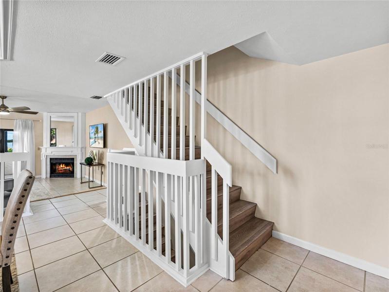 Let's venture upstairs to the Primary and Guest Suites!