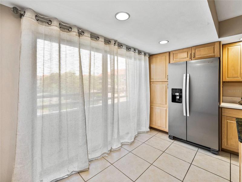 Even the kitchen has a balcony! It is 3'8