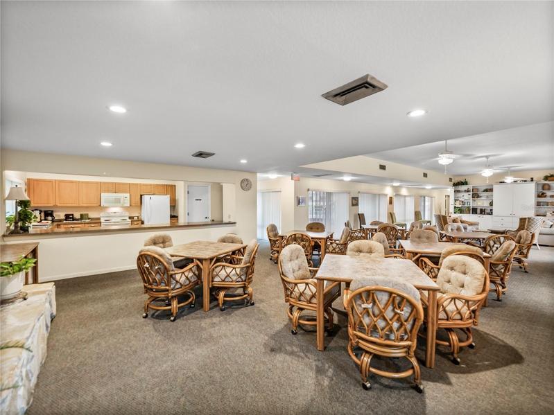 The Clubhouse is a great spot for parties!