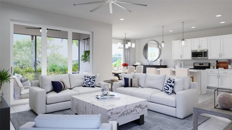 Great Room *DISCLAIMER: Renderings, Photos, Virtual Tours are of like model and are used for display purpose only, actual property may vary.