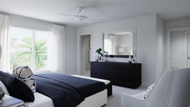 Primary Suite 2 *DISCLAIMER: Renderings, Photos, Virtual Tours are of like model and are used for display purpose only, actual property may vary.