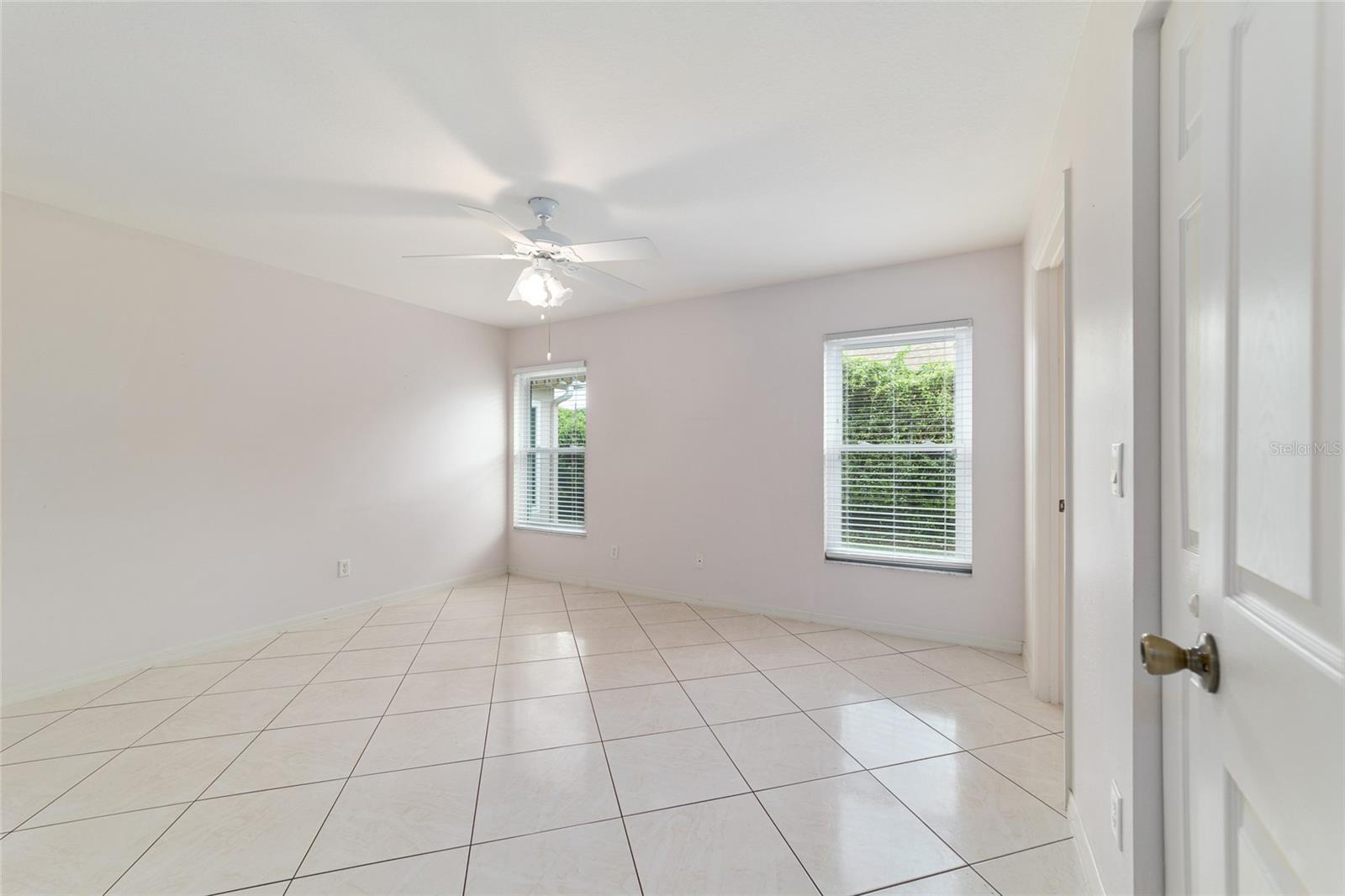 Ceiling fan to be changed.