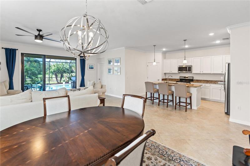 Dining area