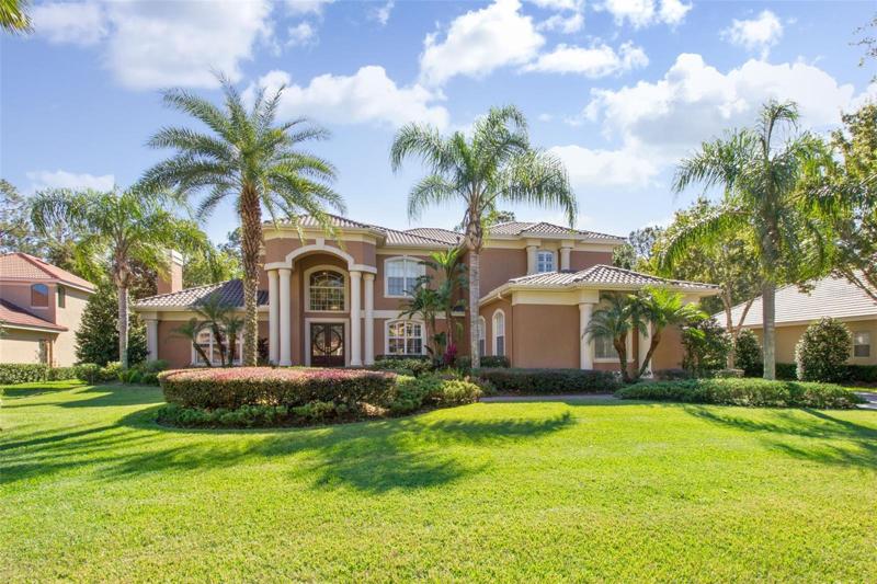 Lush landscaping and manicured gardens