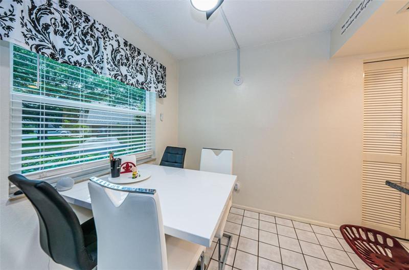 Dining area kitchen