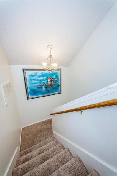 Staircase to second floor