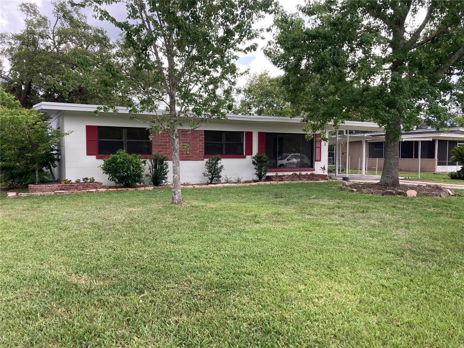 Front Elevation, house faces West