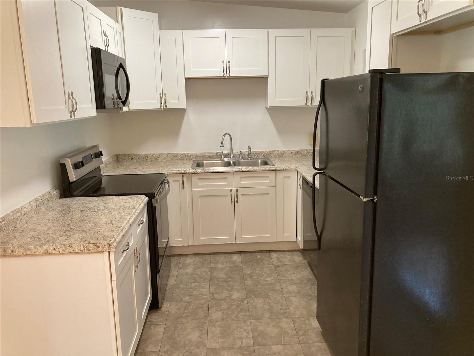 Kitchen with appliances