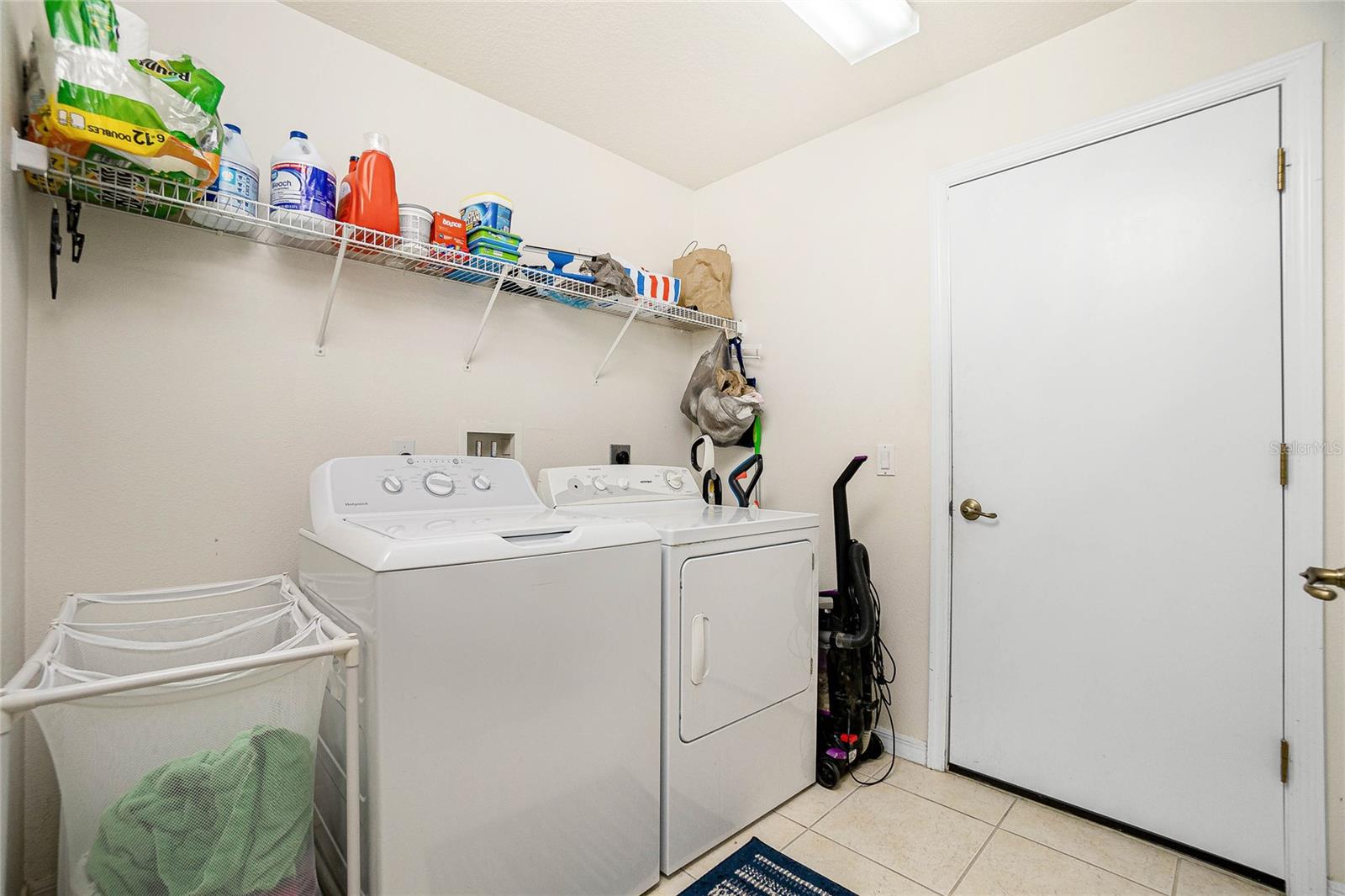 Inside laundry
