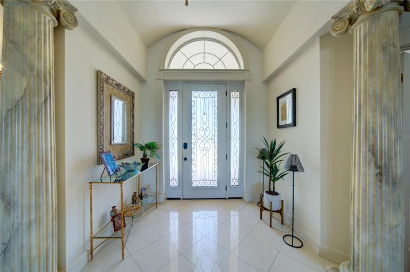 Front entry way