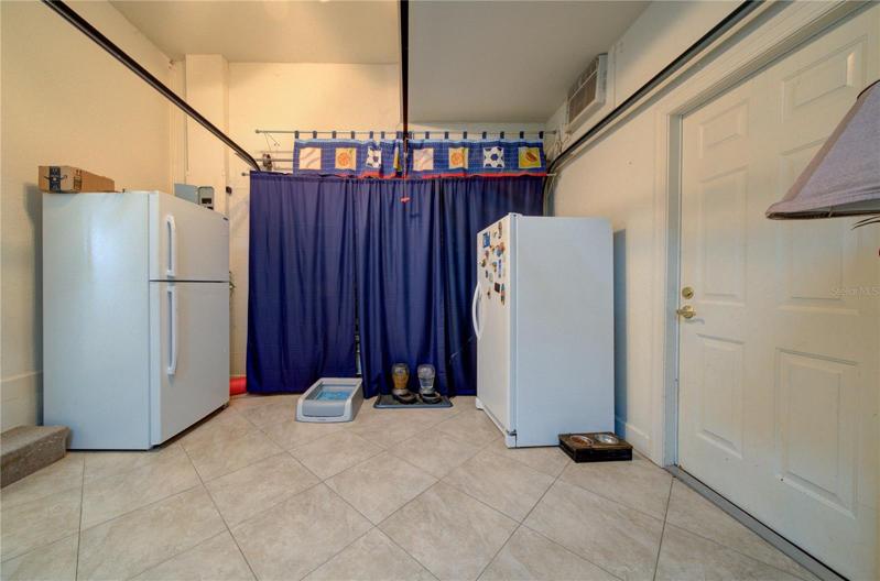 Utility room/gym (Renovated 3rd bay of the garage)
