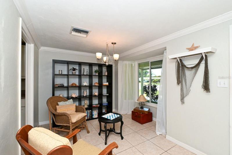 Dining Room used as Den