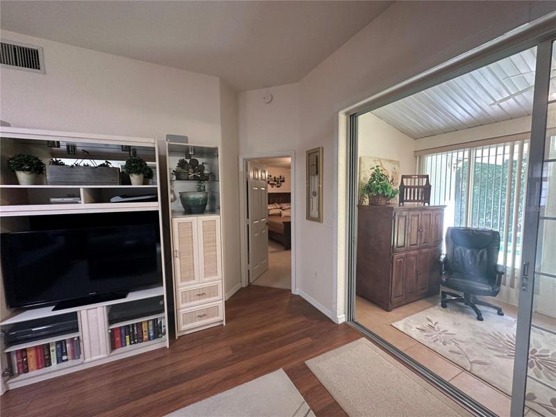 Living room view