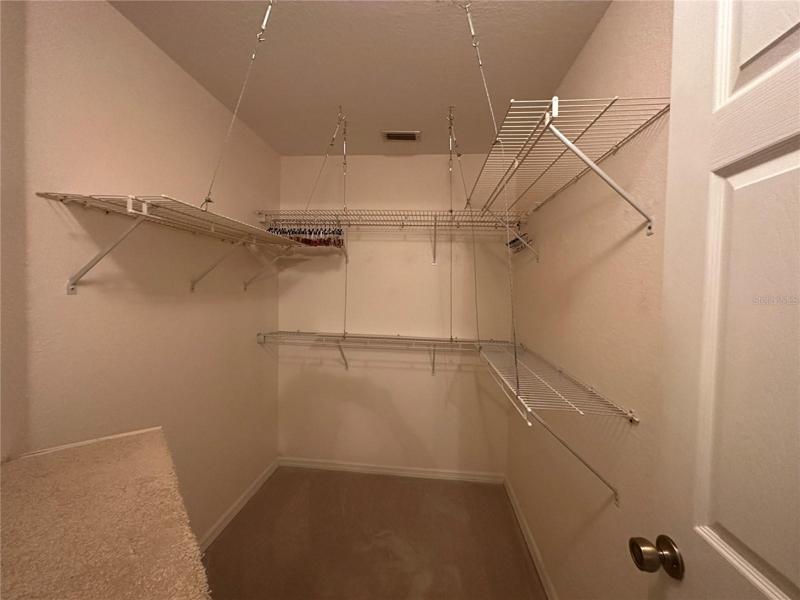 Master Walk in closet
